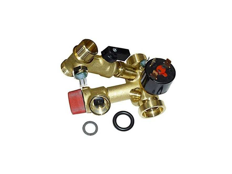 Гидроузел с краном подпитки Domina F24Е FERROLI  (39808630) (38410450)(39808630, 38410450)