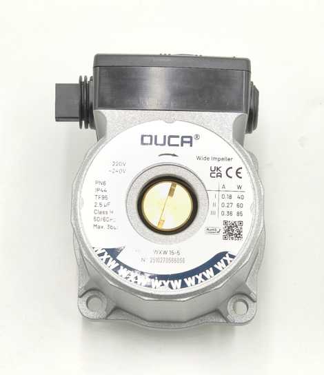 Мотор насоса DUCA 15-50 Wilo широкая крыльчатка