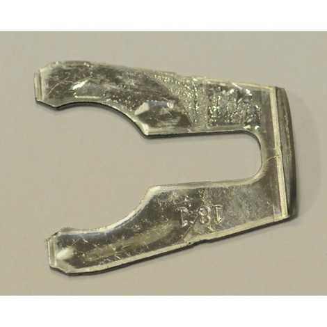 Клипсы плоская d.18