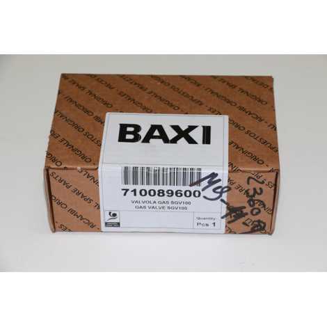 Клапан газовый bp sgv100