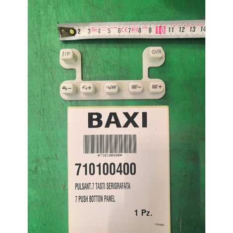 Панель с 7 кнопками