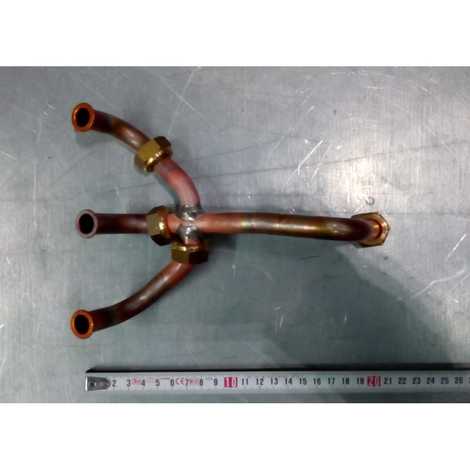 Трубка входа холодной воды фигурная (трезубец)