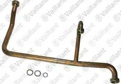 Труба, обратка отопления - перепускная линия