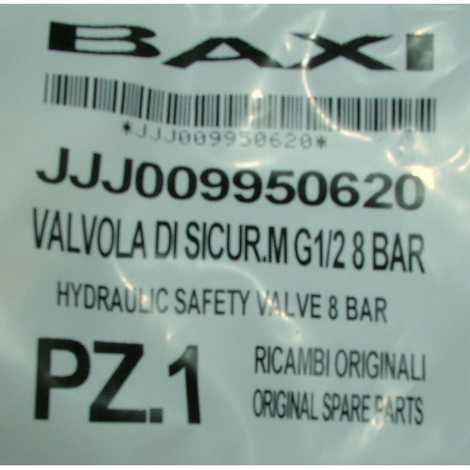 Клапан предохранительный бойлера (8 бар)