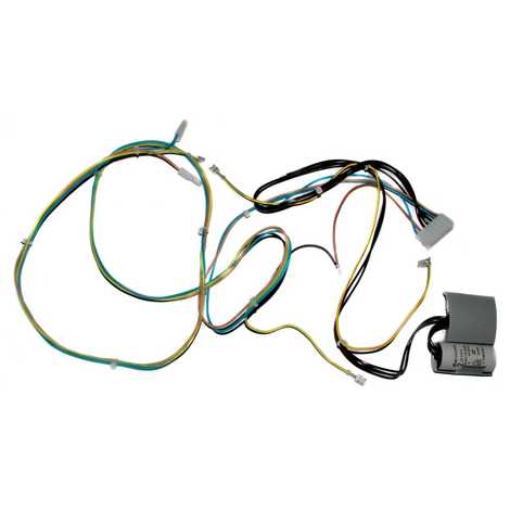 Проводка электрическая высоковольтная (разъем платы х2 - к насосу, вентилятору, питающие провода)