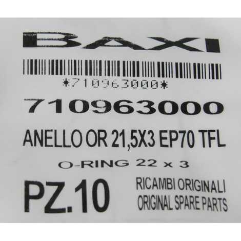 Уплотнение кольцевое 21,5x3