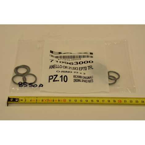 Уплотнение кольцевое 21,5x3