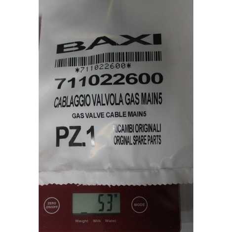 Проводка электрическая высоковольтная газ. клапана (разъем х1)