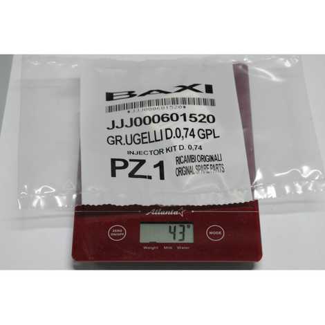 Инжекторы для сжиженного газа комплект d. 0,74