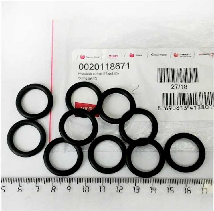 Резиновое уплотнительное кольцо(10шт) Protherm