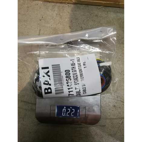 Кабель защитного термостата и газового клапана