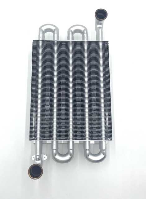 Основной теплообменник 225*180 мм для Baxi ECO4