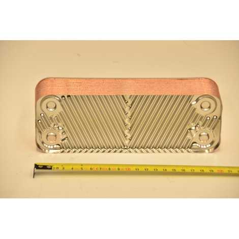 Теплообменник гвс пластинчатый вторичный на 20 пластин