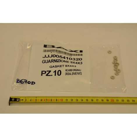 Уплотнение 9x4x3