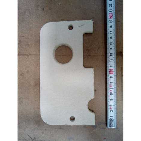 Термоизоляция плиты горелки