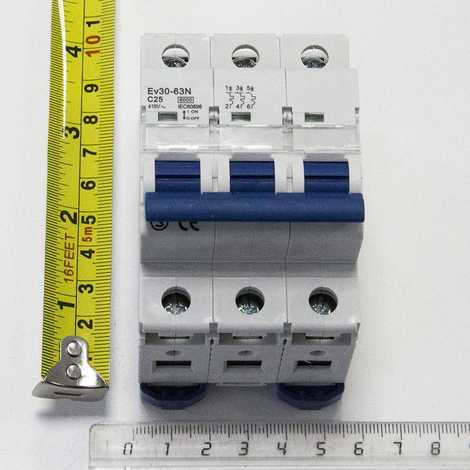 Выключатель защитный автоматический BAXI Ampera 25A