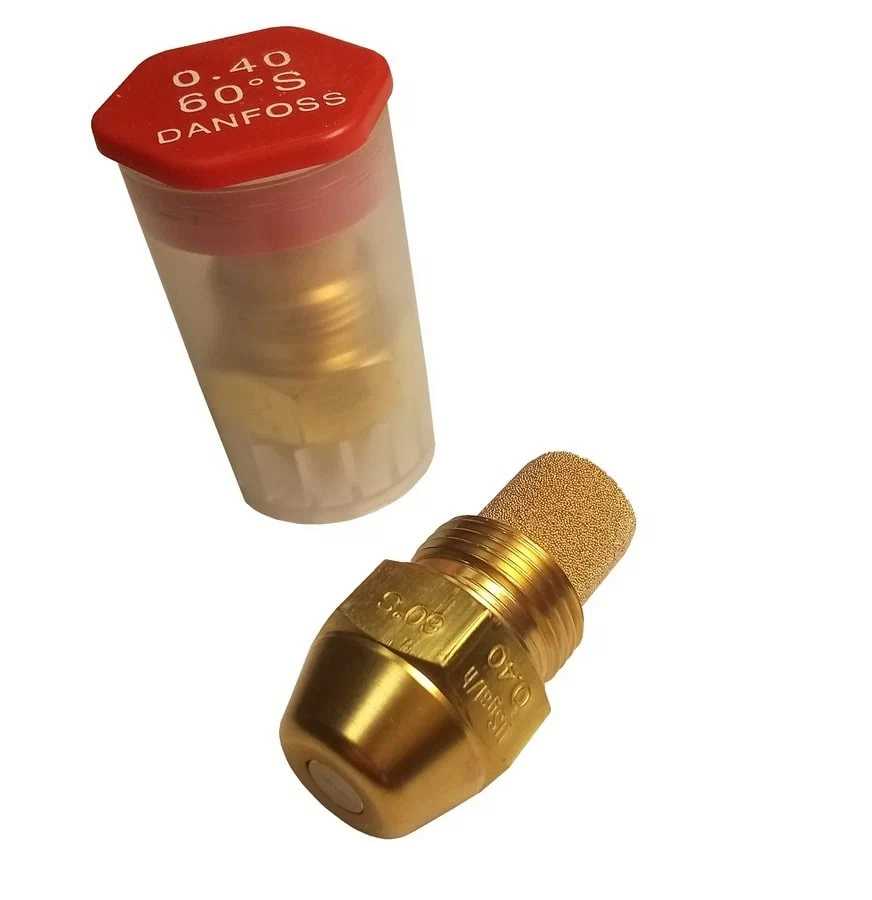 Форсунка 0.4 гал/ч, 1.46 кг/ч, 60 ° S для дизеля, жидкотопливных горелок