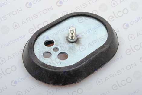 Фланец с прокладкой