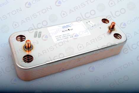 Теплообменник вторичный 12 пластин Ariston