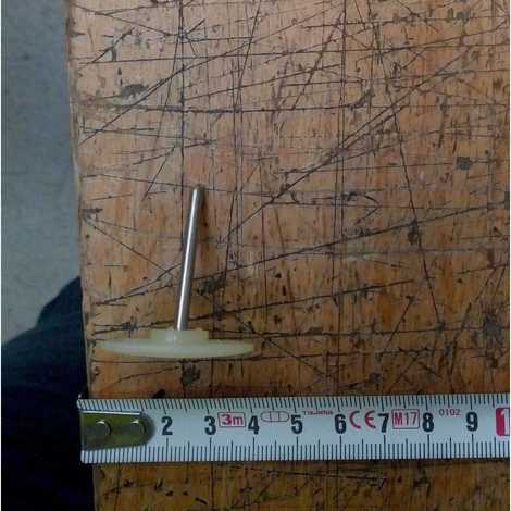 Тарелочка нажимная со штоком