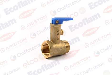 ПРЕДОХРАНИТЕЛЬНЫЙ КЛАПАН (1/2″ 7,5 БАР)