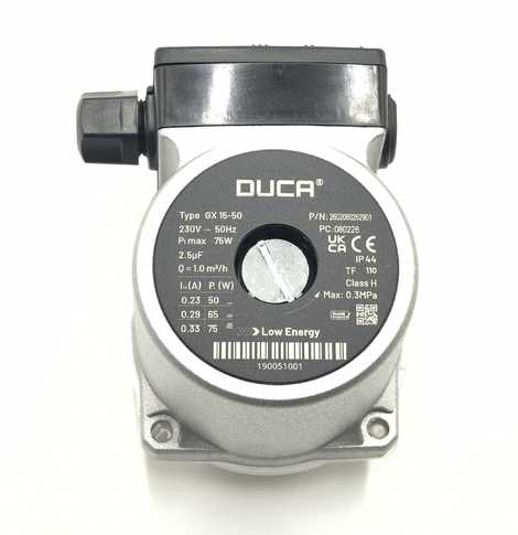 PMP10075 Мотор насоса DUCA 15-50 Grundfos универсальный,