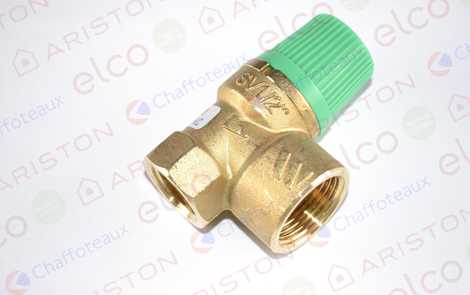 ПРЕДОХРАНИТЕЛЬНЫЙ КЛАПАН 6 БАР R 1/2