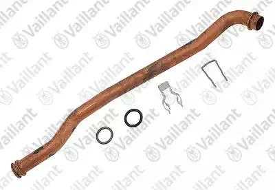 Труба, первичный теплообменник, левая, 24 кВт атмо