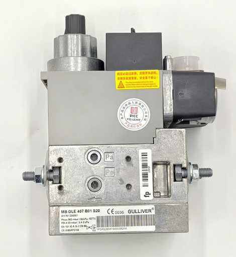 Газовый клапан альтернатива Dungs  MB-DLE 407 B01 S20
