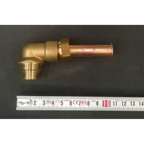 Патрубок выхода воды гвс из вторичного теплообменника