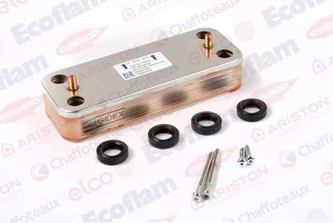 Теплообменник ГВС (12 пластин) Ariston