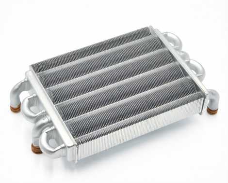 Теплообменник первичный L 225 мм