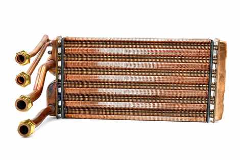 HE10125 Теплообменник Logamax U052-28K без планки,  BNG