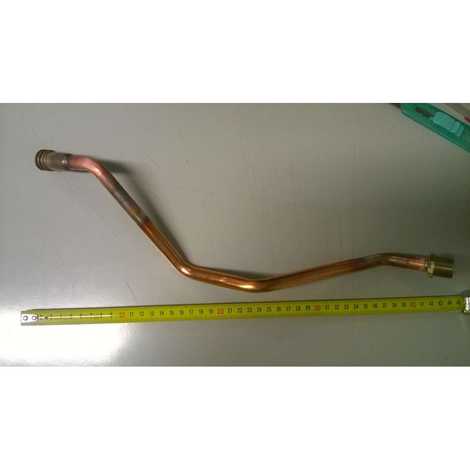 Трубка выхода системы гвс из котла