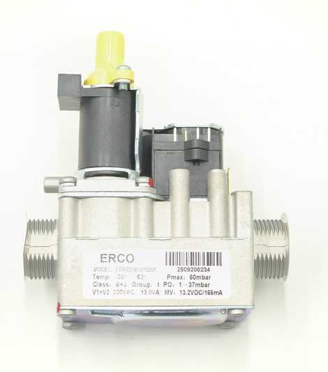 Газовый клапан EBR2008N.01.02.01, G3/4, AC220/230V, 165 mA (17v)