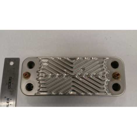 Теплообменник ГВС пластинчатый вторичный Baxi Eco Classic 24F