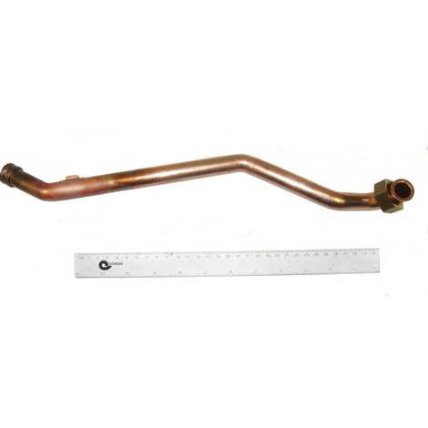 Трубка теплообменник/трехходовой клапан