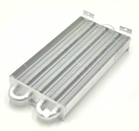 Теплообменник основной 340 мм для Baxi Nuvola 280 i, Nuvola-3 Comfort 240/280 B40 i/Fi 71