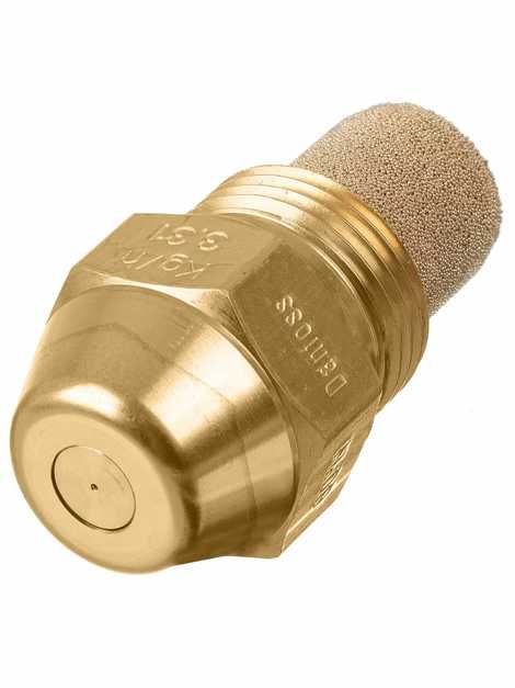 Форсунка 0.85 гал/ч, 3.31 кг/ч, 80 ° H для дизеля, жидкотопливных горелок