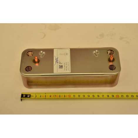 Теплообменник гвс пластинчатый вторичный на 20 пластин