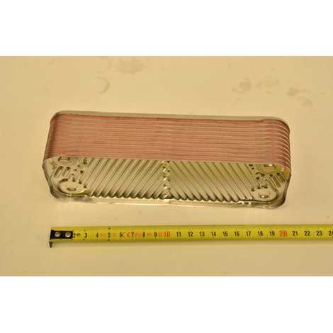 Теплообменник гвс пластинчатый вторичный на 20 пластин