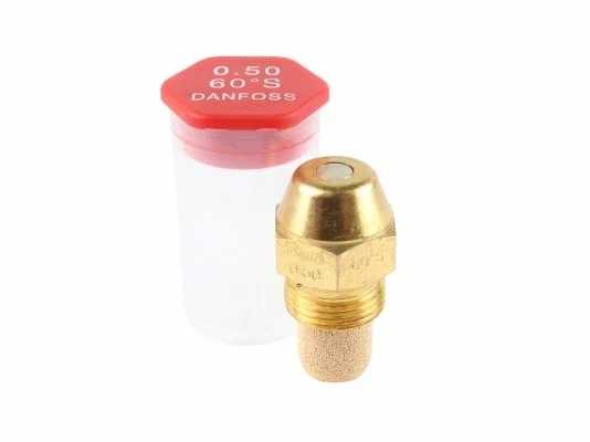 Форсунка 0.5 гал/ч, 1.87 кг/ч, 60 ° S для дизеля, жидкотопливных горелок