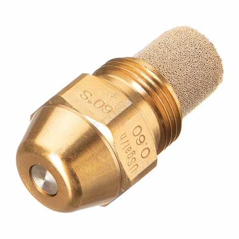 Форсунка 0.6 гал/ч, 2.37 кг/ч, 60 ° S для дизеля, жидкотопливных горелок