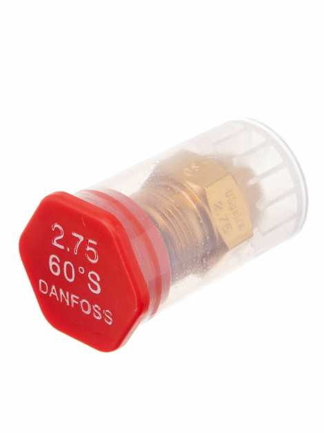 Форсунка 2.75 гал/ч, 10.48 кг/ч, 60 ° S для дизеля, жидкотопливных горелок