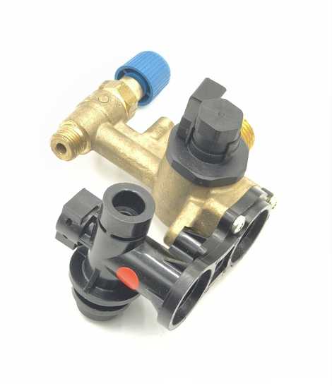 Гидроблок в сборе Рысь Lynx 24/28 (старый 0020119799) Protherm