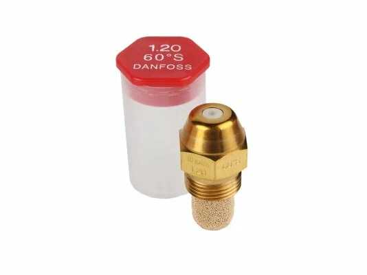 Форсунка 1.2 гал/ч, 4.45 кг/ч, 60 ° S для дизеля, жидкотопливных горелок