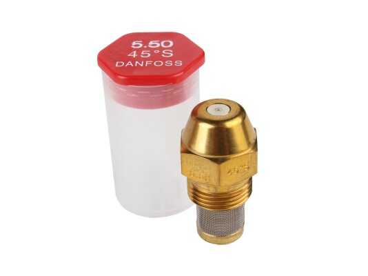 Форсунка 5.5 гал/ч, 20.92 кг/ч, 45 ° S для дизеля, жидкотопливных горелок