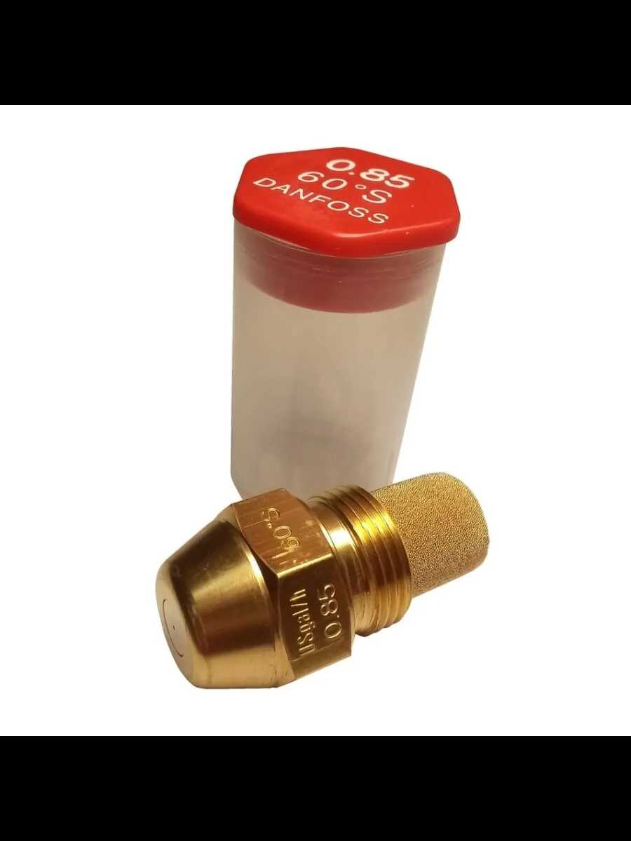 Форсунка 0.85 гал/ч, 3.31 кг/ч, 60 ° S для дизеля, жидкотопливных горелок