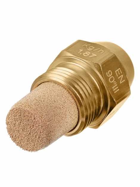 Форсунка 0.5 гал/ч, 1.87 кг/ч, 80 ° H для дизеля, жидкотопливных горелок