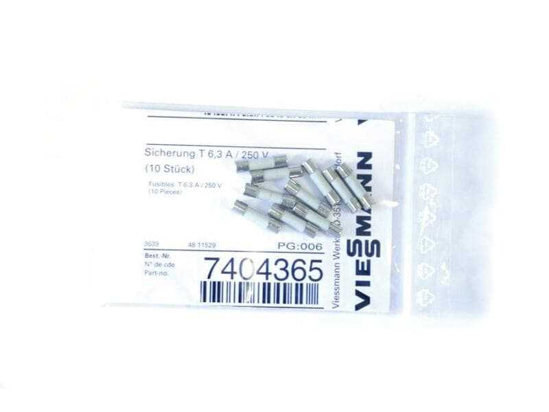 Предохранитель Т 6.3A/250В 10шт
